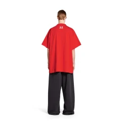Men's Under Armour® T-shirt Oversized in Red/white