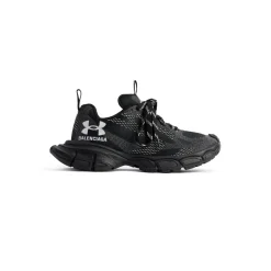Men's Under Armour® 3xl Knit Sneaker in Black/white
