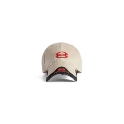 Men's Unity Sports Icon Cap in Beige/red