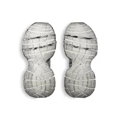 Men's 3xl Extreme Graffiti Sneaker in White/black