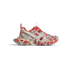 Men's 3xl Extreme Lace Sneaker  in Orange/beige