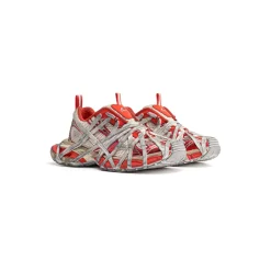 Men's 3xl Extreme Lace Sneaker  in Orange/beige