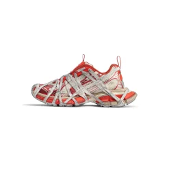 Men's 3xl Extreme Lace Sneaker in Orange/beige