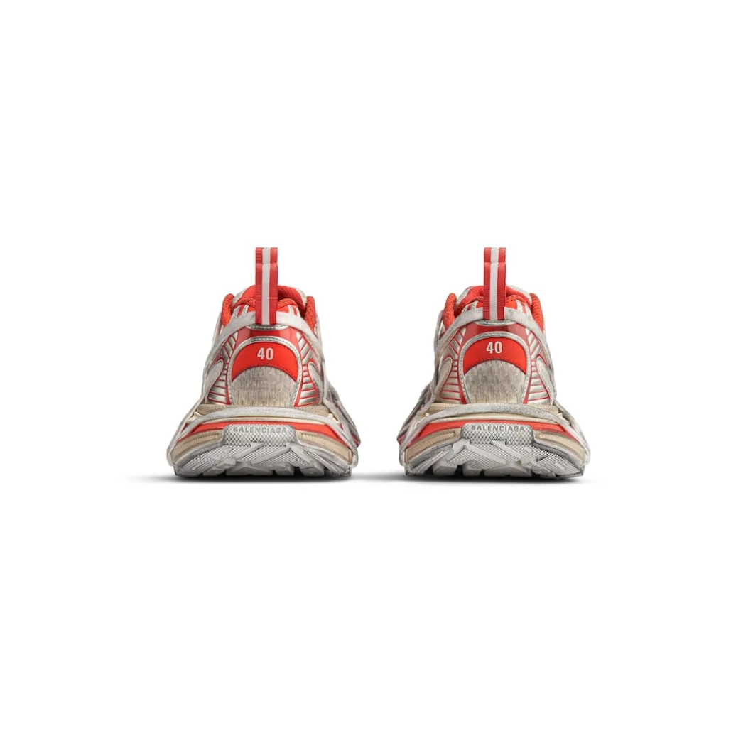 Men's 3xl Extreme Lace Sneaker in Orange/beige