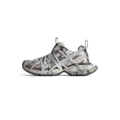 Men's 3xl Extreme Lace Sneaker in Brown/grey/beige