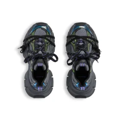 Men's 3xl Sneaker in Dark Green/black/blue/green