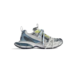 Men's 3xl Sneaker  in White/blue/yellow