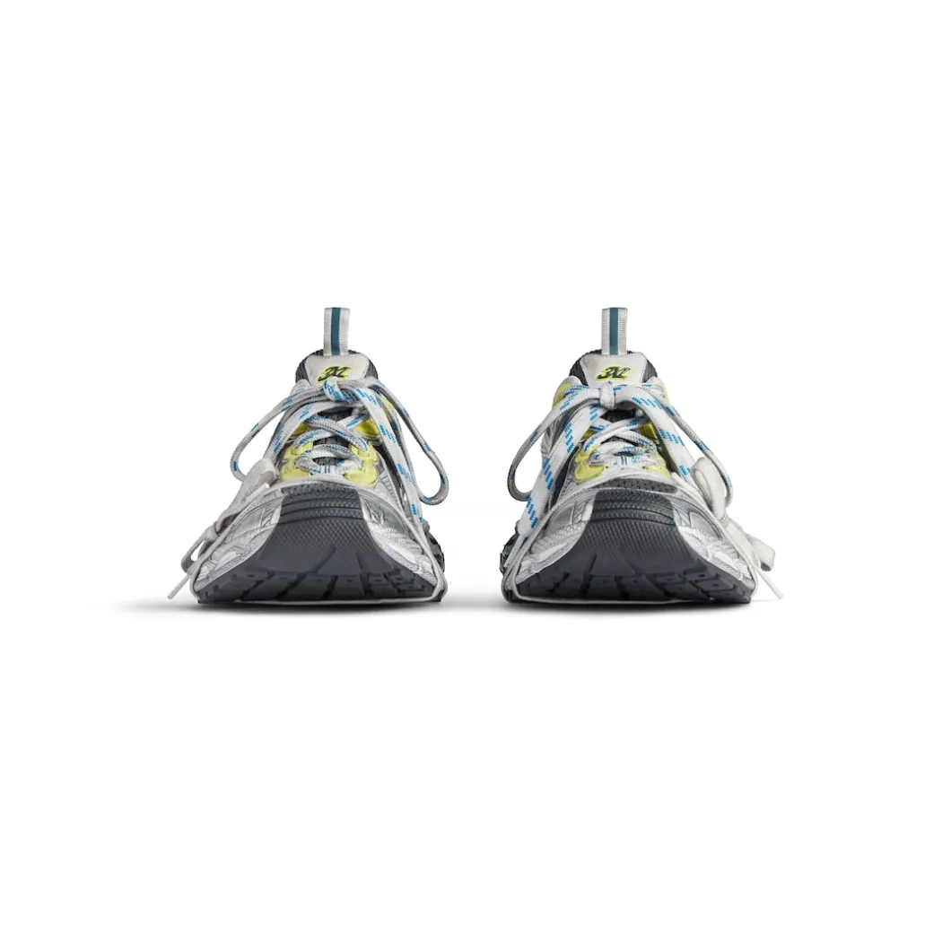 Men's 3xl Sneaker in White/blue/yellow