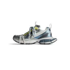 Men's 3xl Sneaker in White/blue/yellow