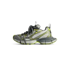 Men's 3xl Sneaker in White/grey/green/yellow