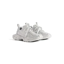 Men's 3xl Sneaker With Rhinestones  in Light Grey