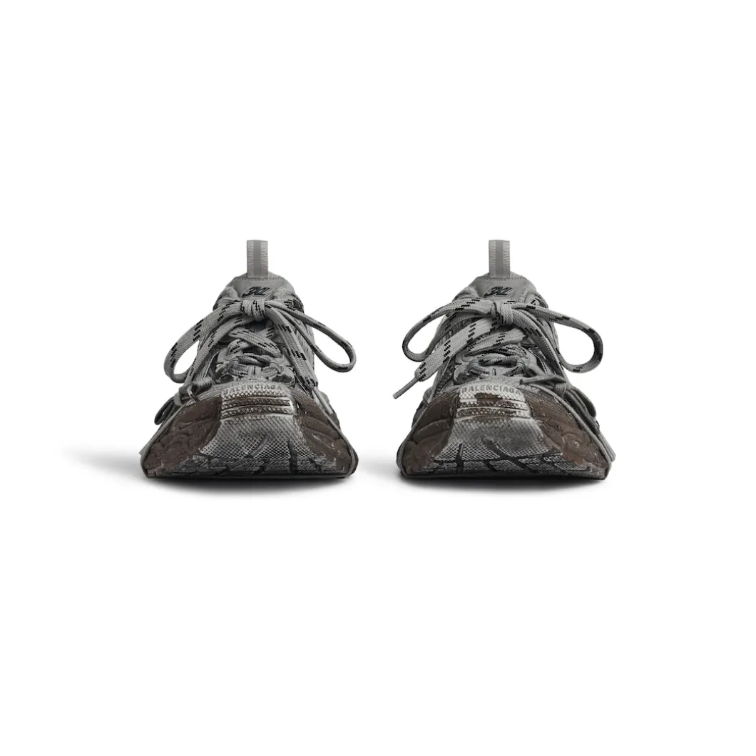 Men's 3xl Sneaker Worn-out in Grey