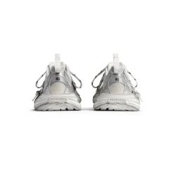 Men's 3xl Summer Mesh Sneaker in White/silver