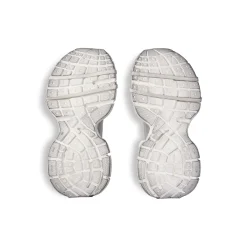 Men's 3xl Summer Mesh Sneaker in White/silver