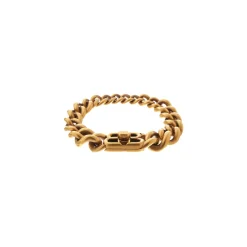 Monaco Chain Bracelet in Antique Gold