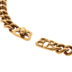Monaco Chain Necklace  in Antique Gold