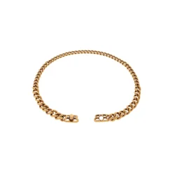 Monaco Chain Necklace in Antique Gold