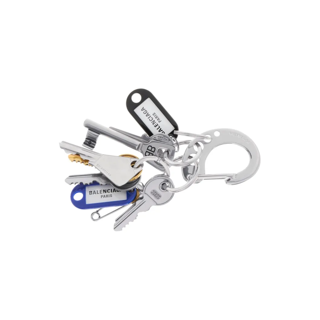 Old School Bag Charm/keychain in Antique Silver/antique Gold/black/blue