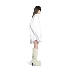 Outerwear Shirt Large Fit in White