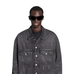 Oversized Jacket in Black