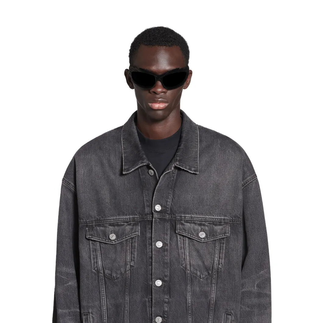 Oversized Jacket in Black