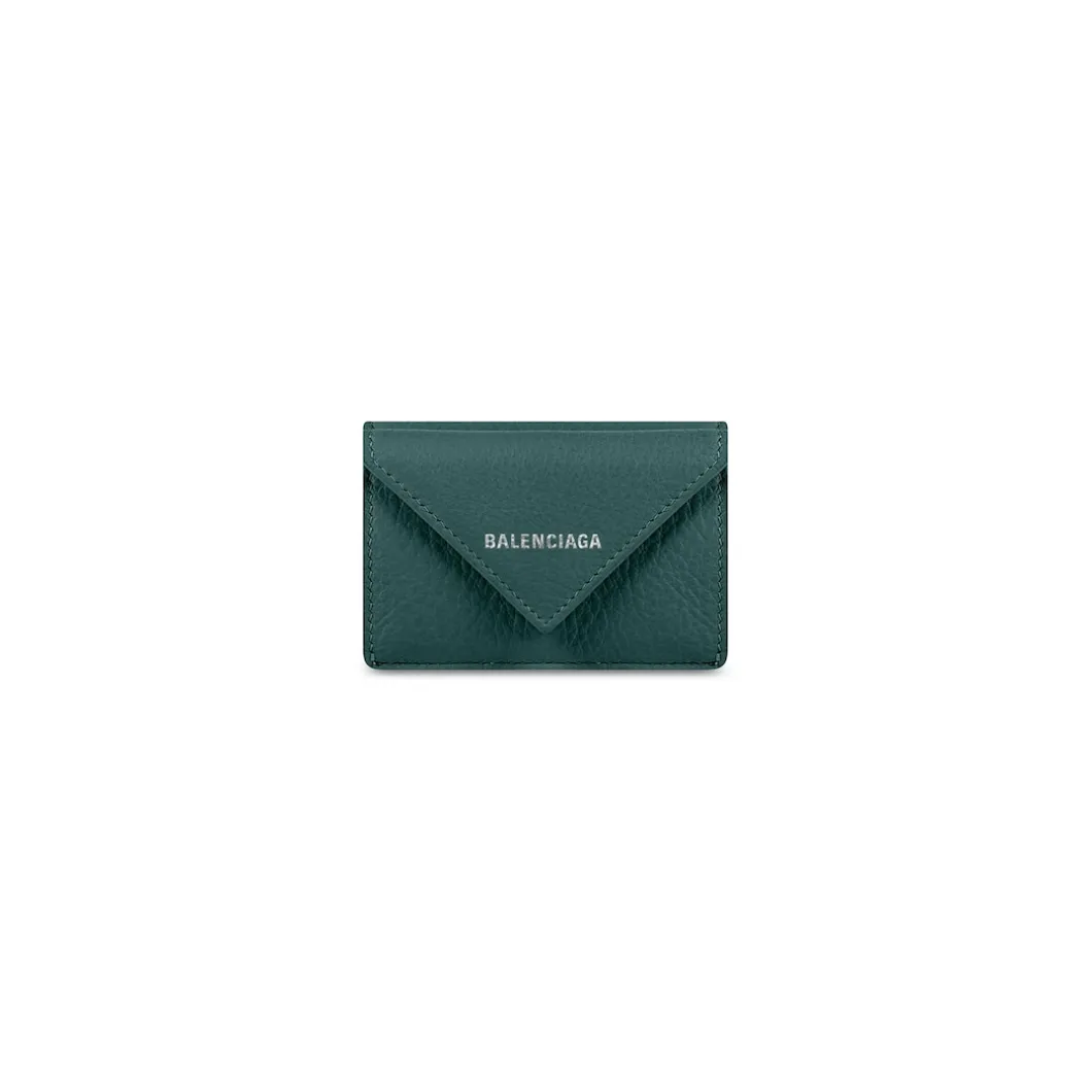 Papier Mini Wallet in Green