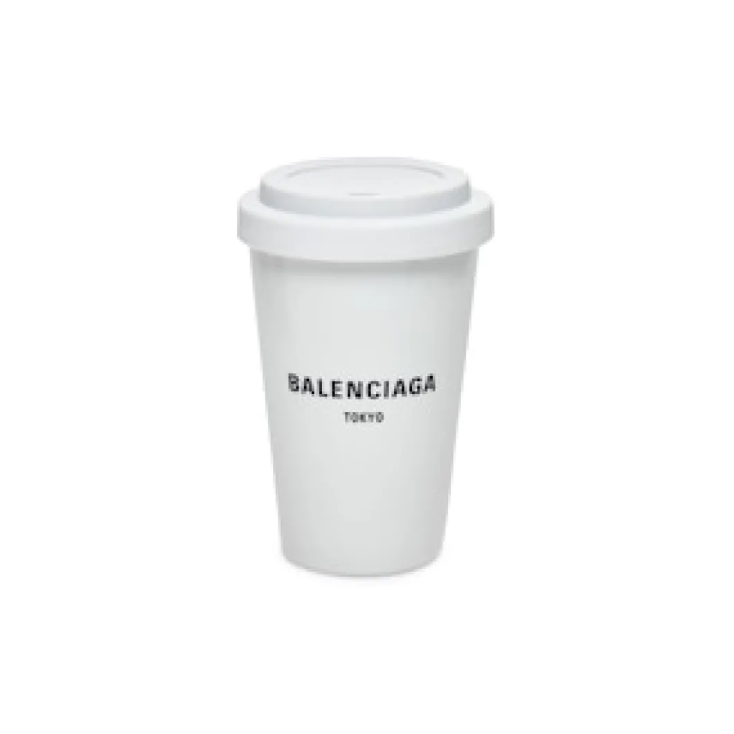 Paris Coffee Cup in White