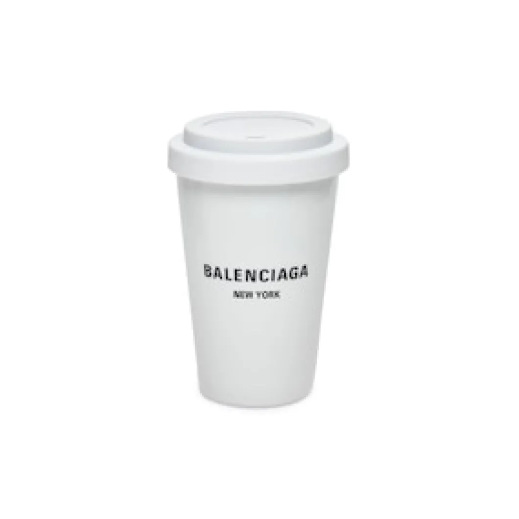 Paris Coffee Cup in White
