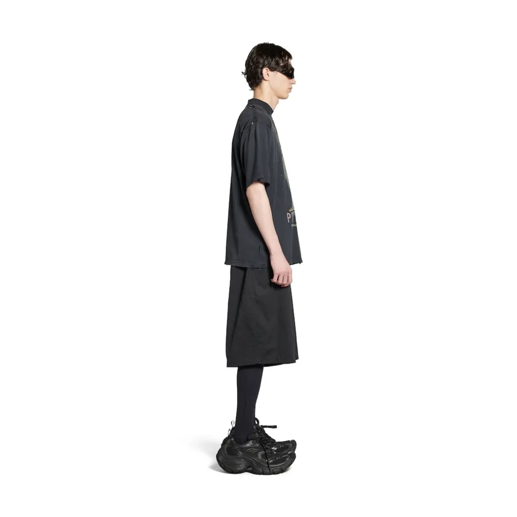 Paris Liberty T-shirt Medium Fit in Black