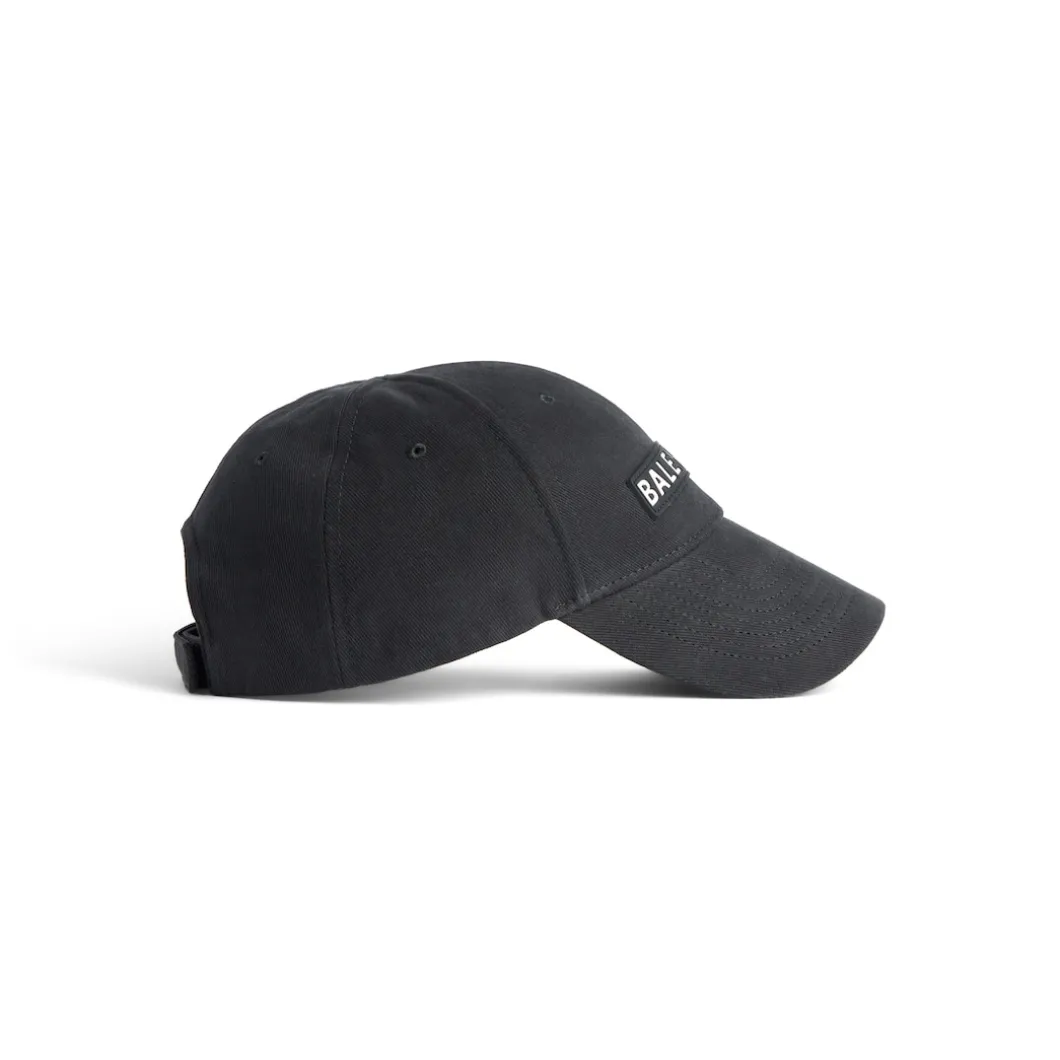 Patch Cap in Black