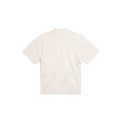 Political Stencil T-shirt Medium Fit in Off White/black