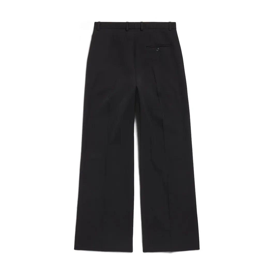 Regular Fit Tailored Pants in Black