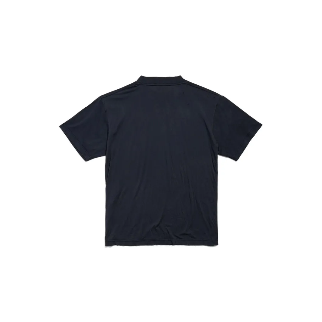 Saint Germain T-shirt Small Fit in Dark Blue