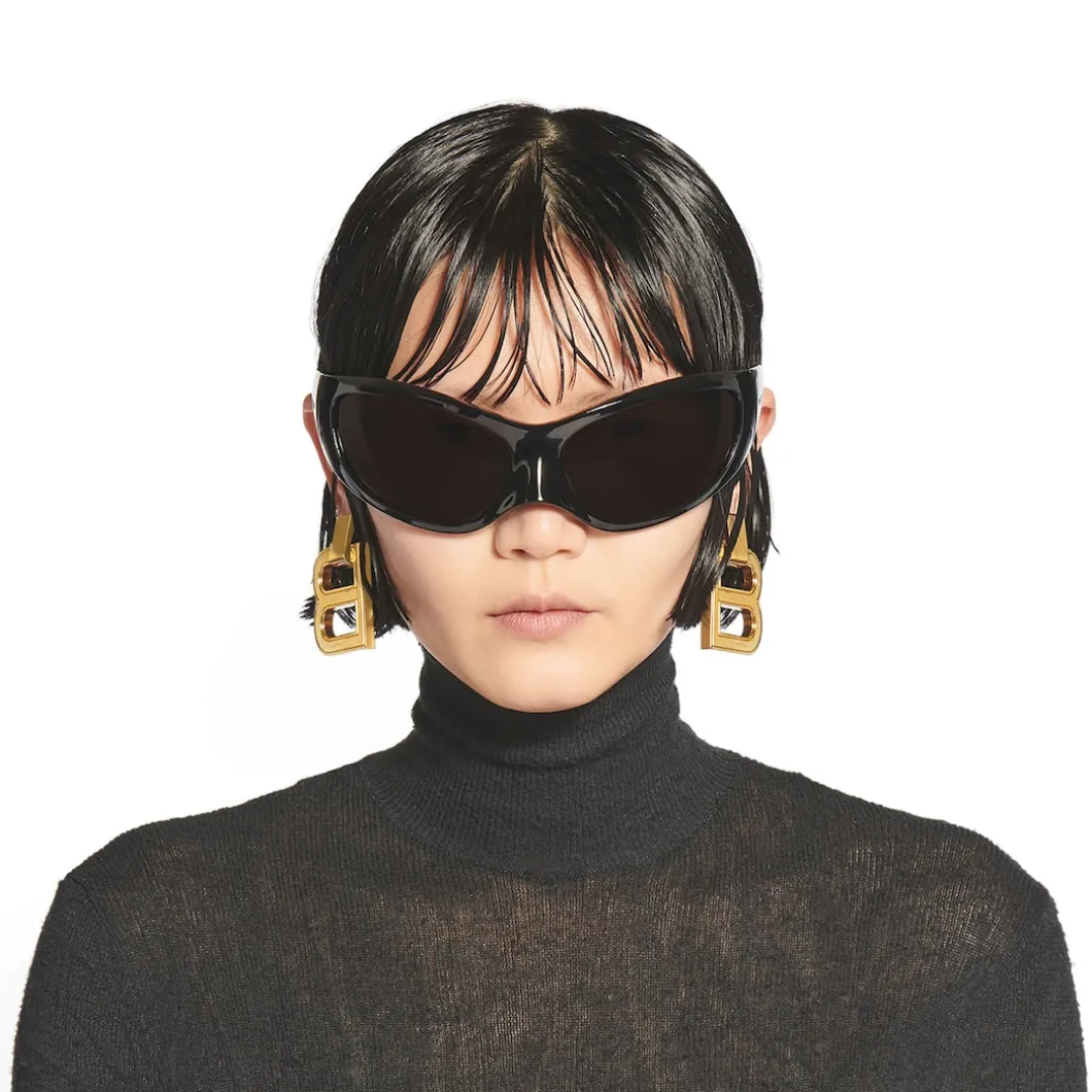 Skin Xxl Cat Sunglasses in Black