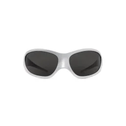 Skin Xxl Cat Sunglasses in Silver