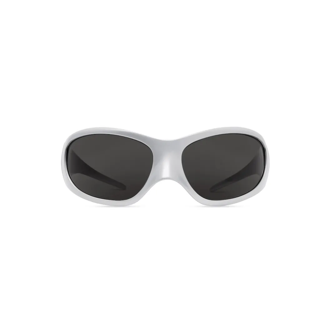 Skin Xxl Cat Sunglasses in Silver