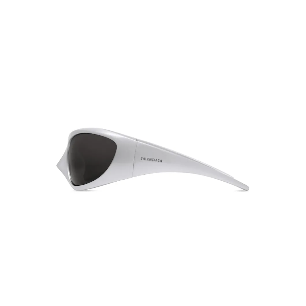 Skin Xxl Cat Sunglasses in Silver