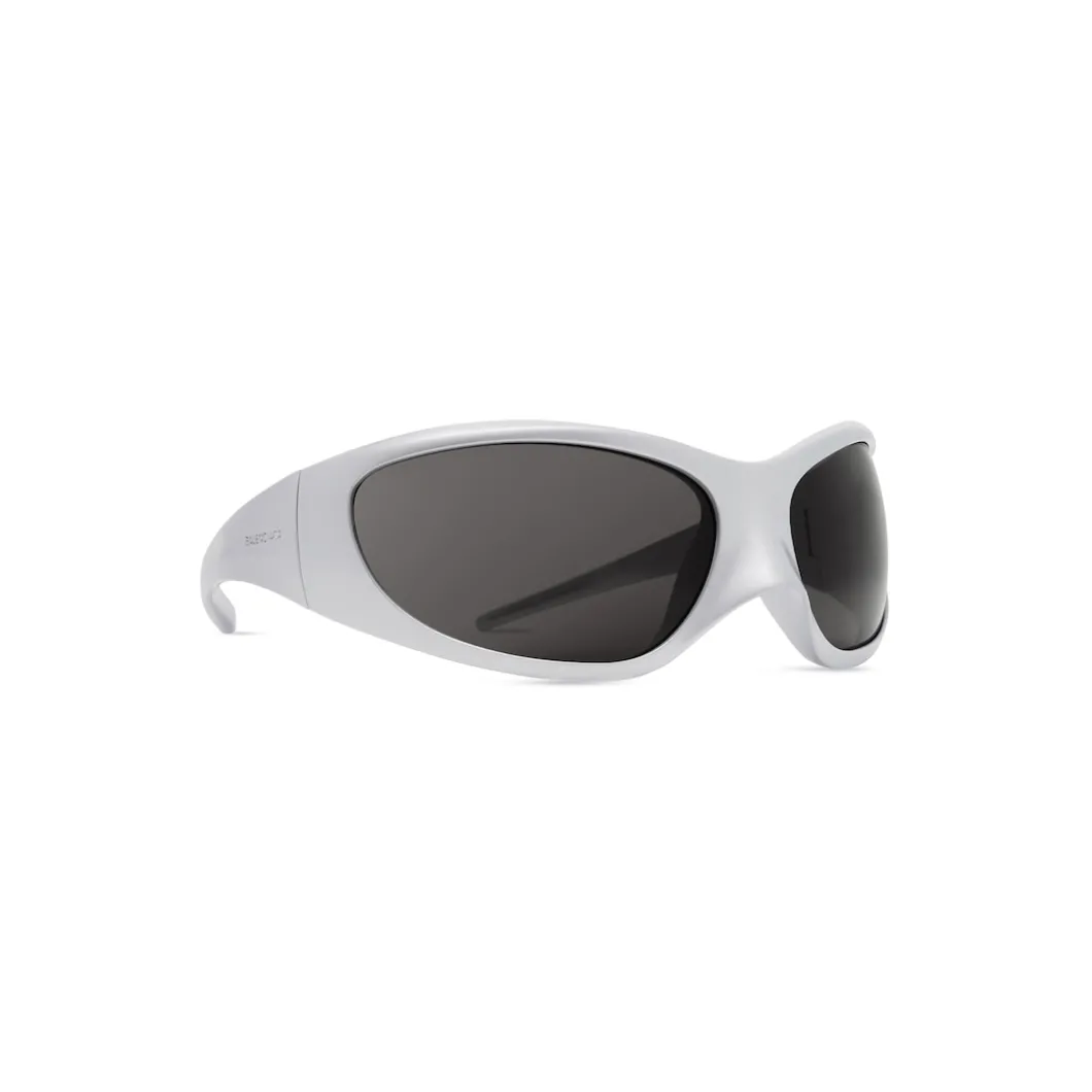 Skin Xxl Cat Sunglasses in Silver