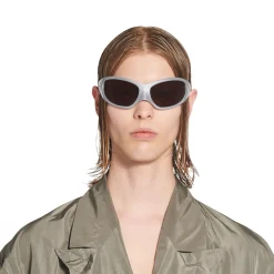 Skin Xxl Cat Sunglasses in Silver