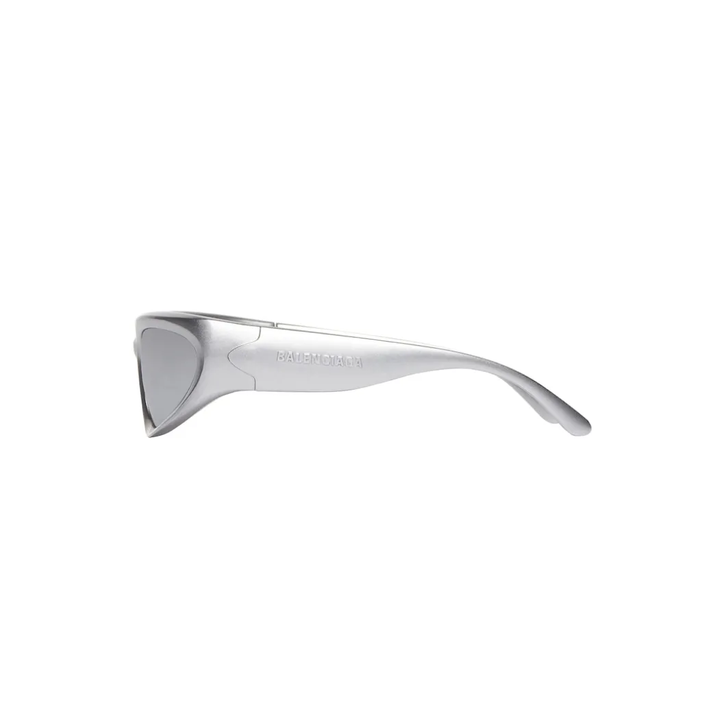 Swift Oval Sunglasses in Silver