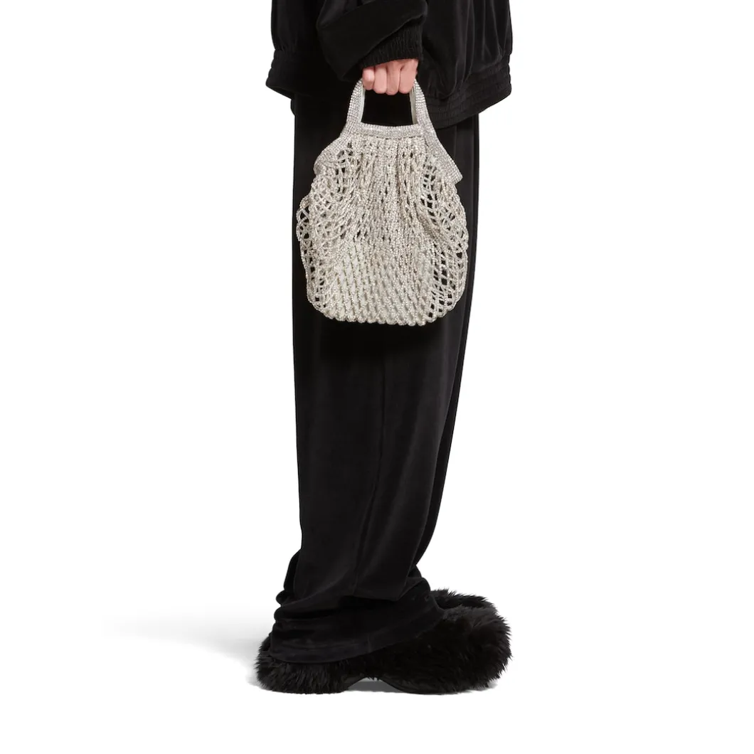 Women's 24/7 Small Bag With Rhinestones in Silver