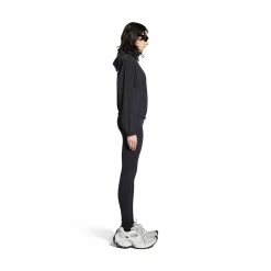 Women's Activewear Shrunk Windbreaker in Black