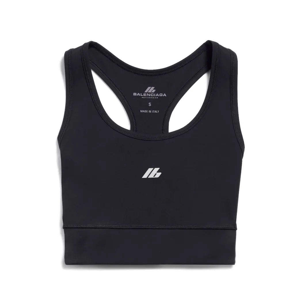Women's Activewear Sports Bra in Black