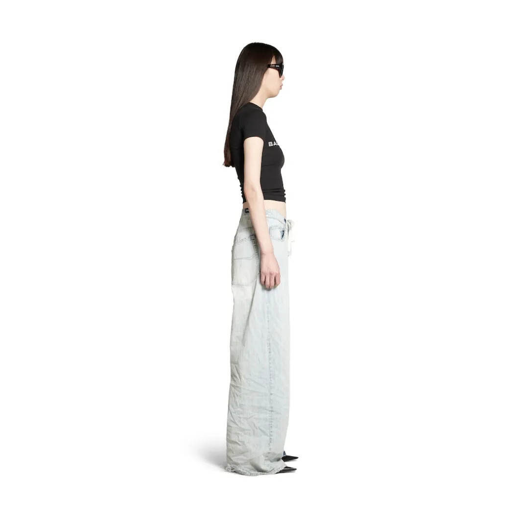 Women's Activewear T-shirt Fitted in Black