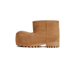 Women's Alaska Fur Bootie in Brown