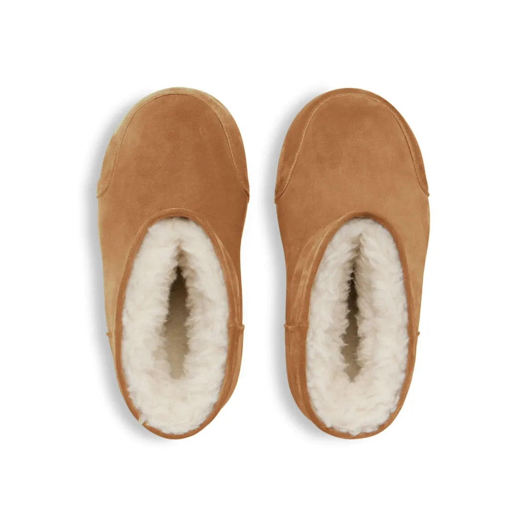Women's Alaska Fur Bootie in Brown