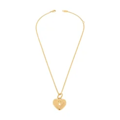 Women's Amour Heart Necklace  in Gold