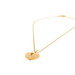 Women's Amour Heart Necklace in Gold
