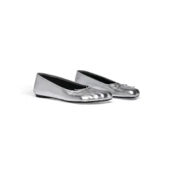 Women's Anatomic Ballerina Metallized  in Silver