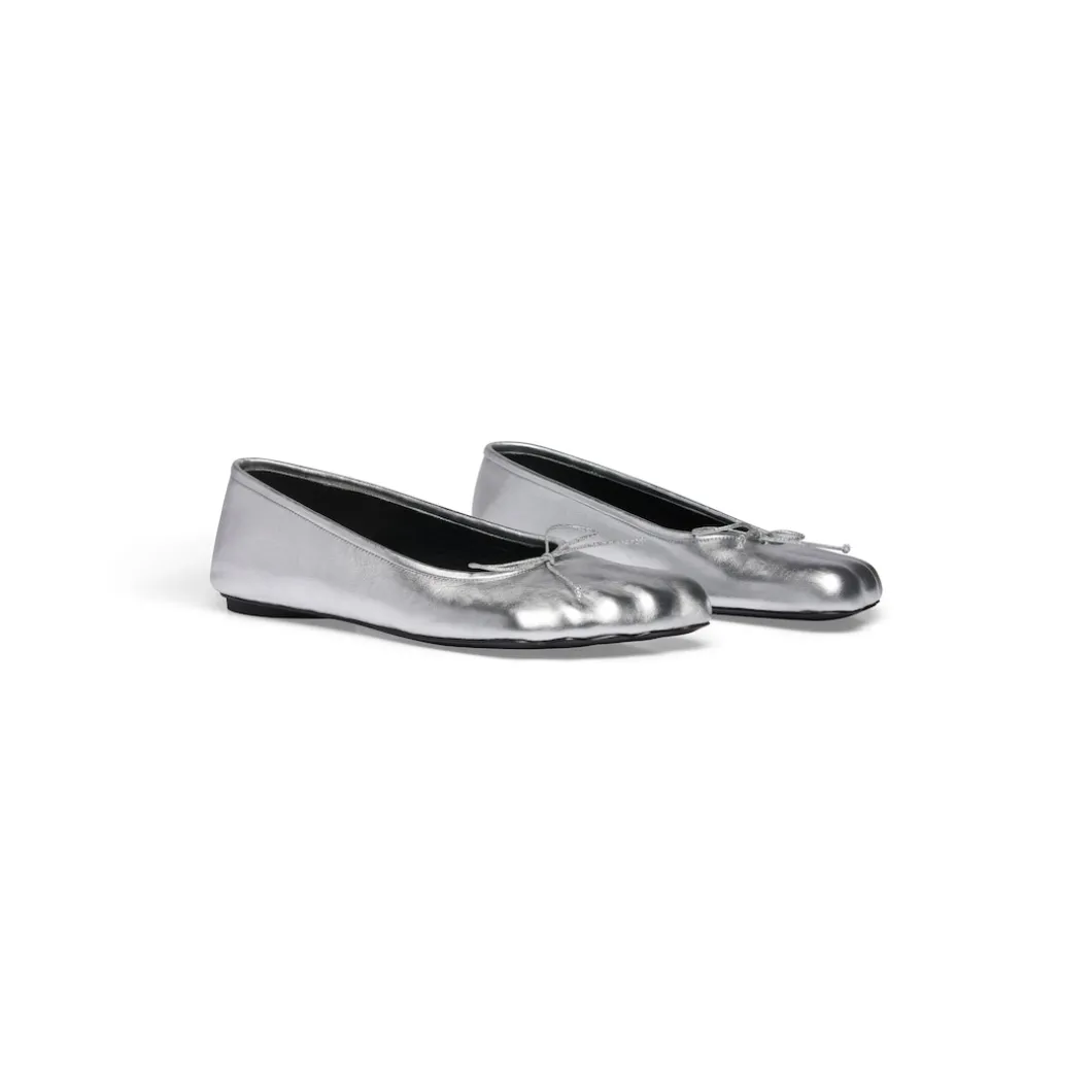 Women's Anatomic Ballerina Metallized in Silver